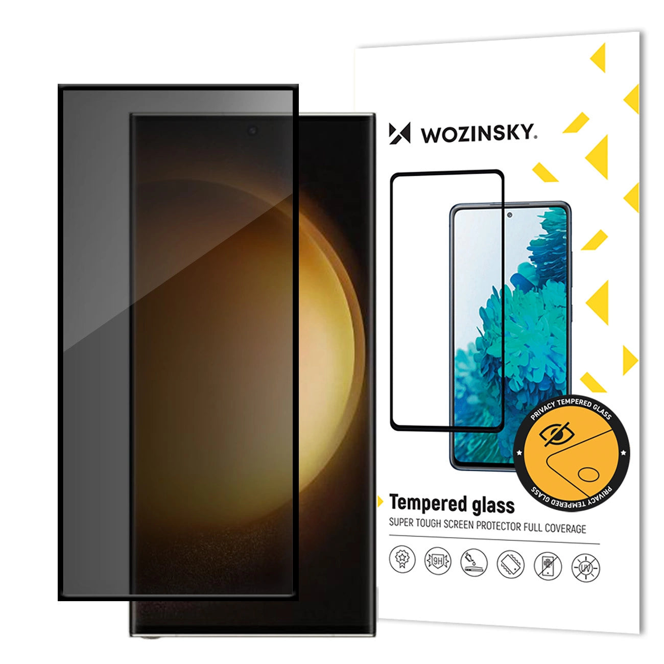 Wozinsky Tempered Privacy Glass Privacy Glass with Anti-spy Filter for Samsung Galaxy S24 Ultra_0