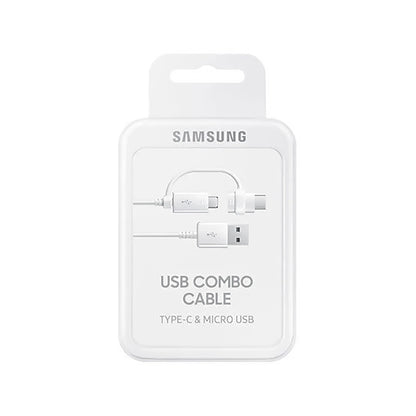 Samsung Combo EP-DG930DWEGWW Cable USB-A / micro USB - USB-C 1.5m - white_3