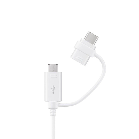 Samsung Combo EP-DG930DWEGWW Cable USB-A / micro USB - USB-C 1.5m - white_0