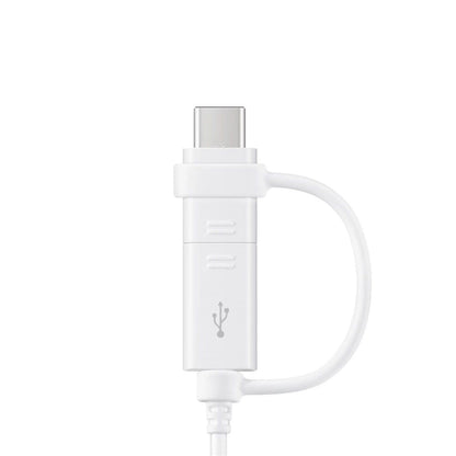 Samsung Combo EP-DG930DWEGWW Cable USB-A / micro USB - USB-C 1.5m - white_1