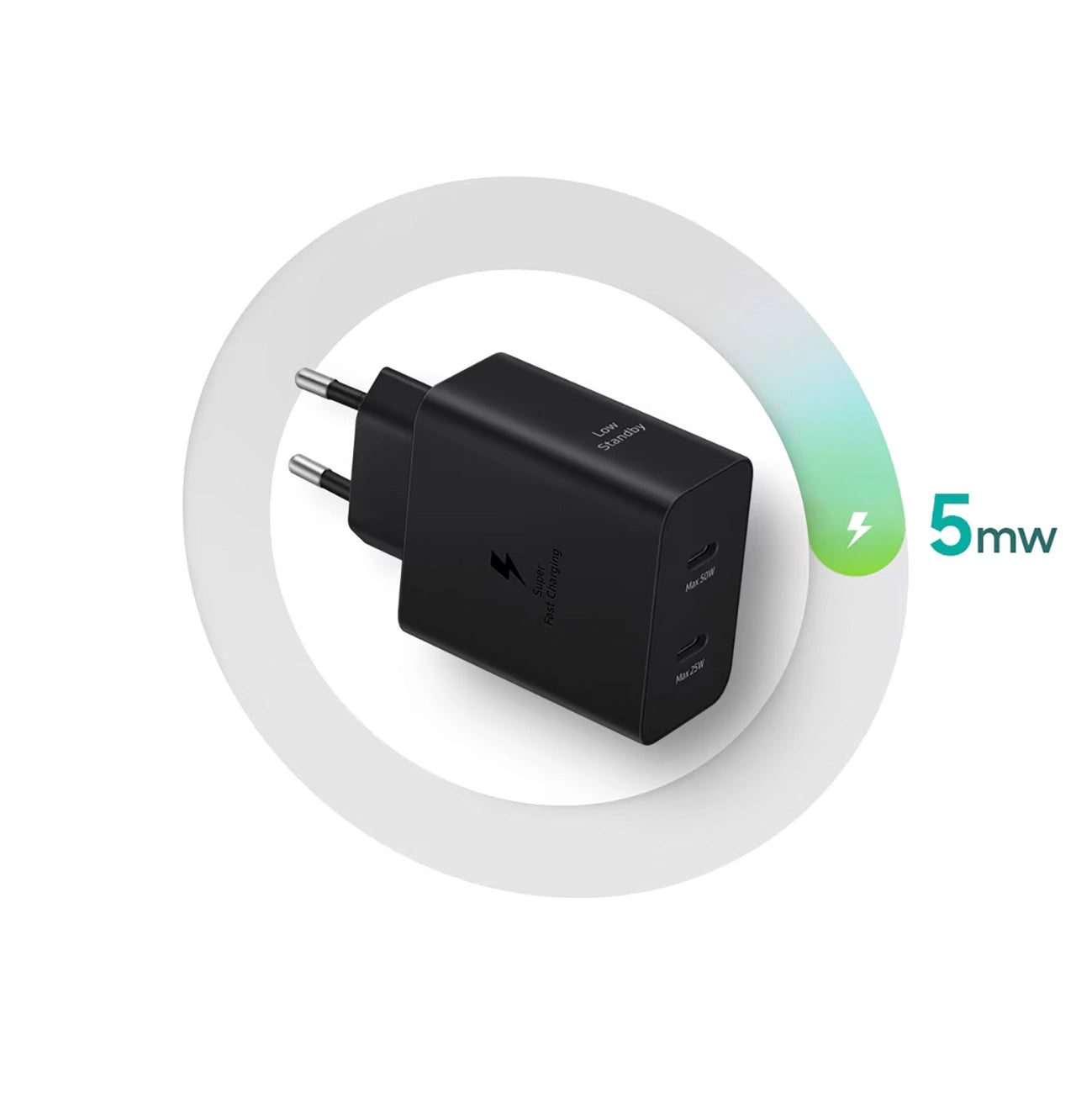 Samsung Quick Charge Adapter Duo 50 Watt w. Data Cable EP-T5020X_6
