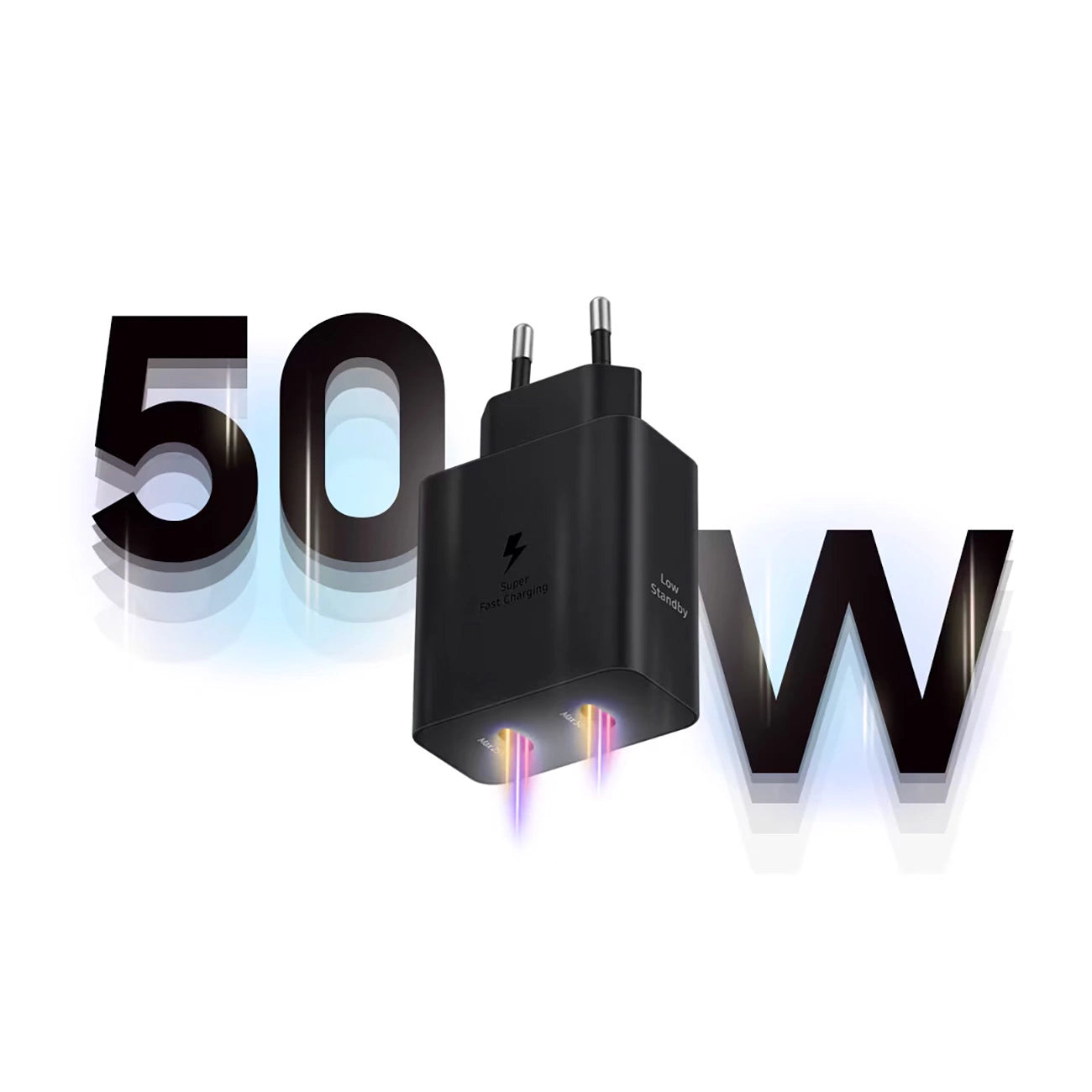 Samsung Quick Charge Adapter Duo 50 Watt w. Data Cable EP-T5020X_4