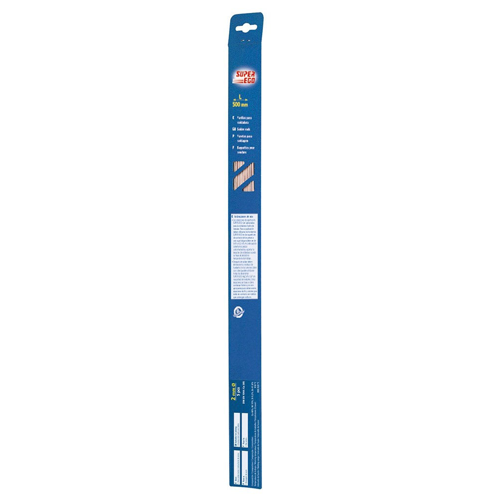 Varetas quadradas para soldadura 2 mm, c 500 mm, cp 202, 5 un_0