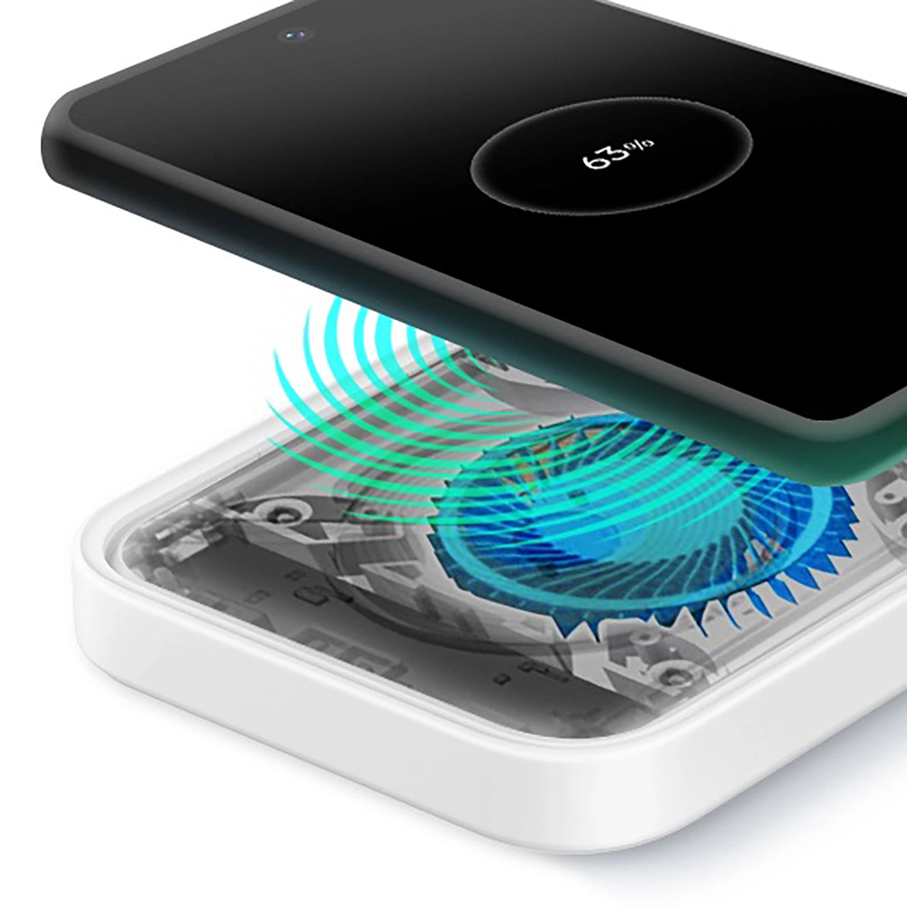 Samsung Wireless Charger Duo EP-P5400TWEGEU inductive charger 15W - white + mains charger + cable_9