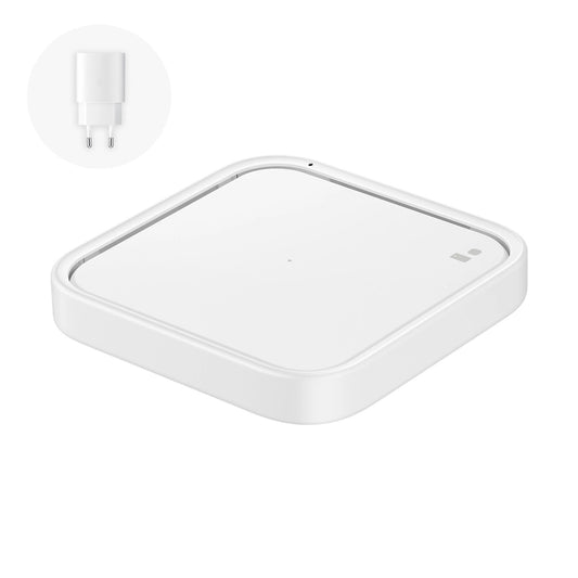 Samsung Wireless Charger Pad EP-P2400TWEGEU 15W inductive charger - white + mains charger_0