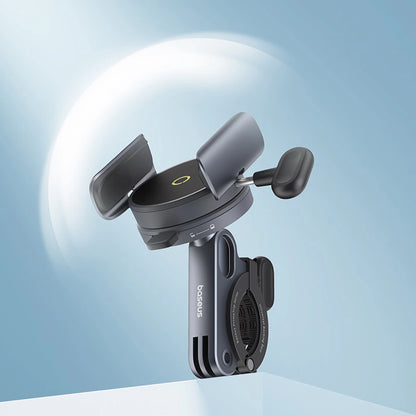 Baseus PrimeTrip magnetic phone holder for bicycle / scooter / scooter - black_10