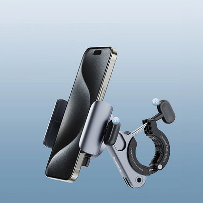 Baseus PrimeTrip magnetic phone holder for bicycle / scooter / scooter - black_11