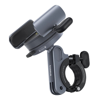 Baseus PrimeTrip magnetic phone holder for bicycle / scooter / scooter - black_2