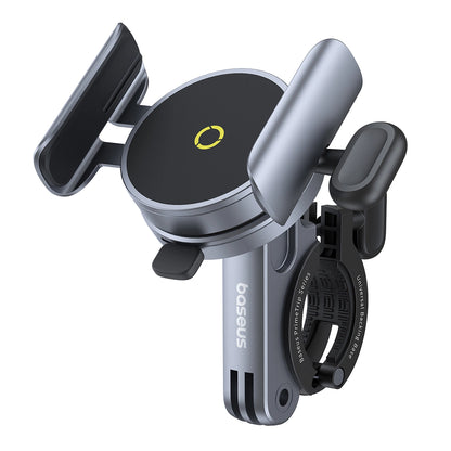 Baseus PrimeTrip magnetic phone holder for bicycle / scooter / scooter - black_0