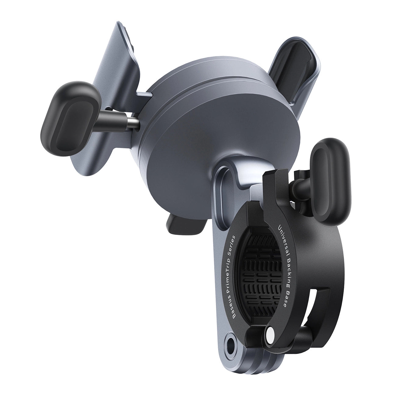 Baseus PrimeTrip magnetic phone holder for bicycle / scooter / scooter - black_3