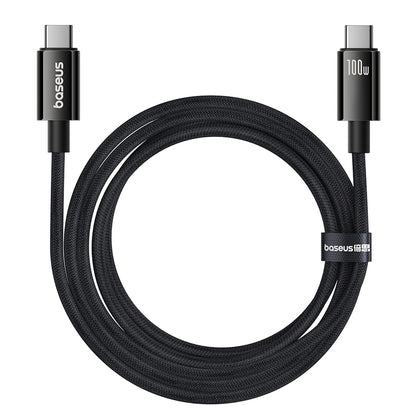 Baseus Tungsten Gold USB-C 3.2 / USB-C 3.2 cable 100W 4K 60Hz 1.5m - black_7