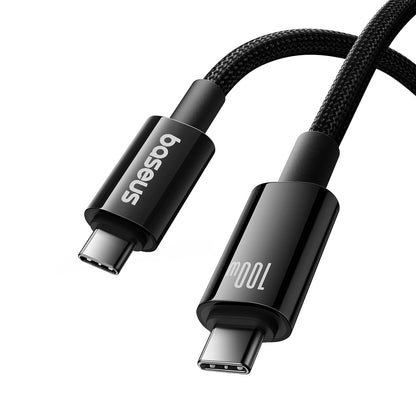 Baseus Tungsten Gold USB-C 3.2 / USB-C 3.2 cable 100W 4K 60Hz 1.5m - black_10
