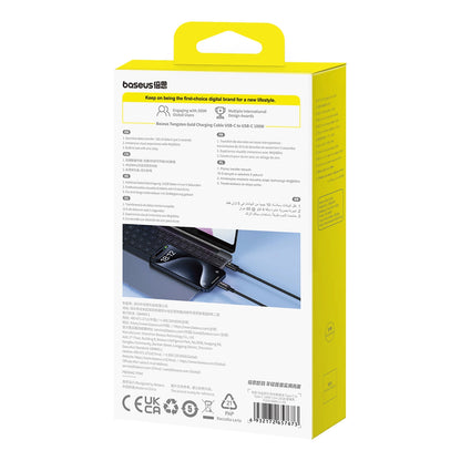Baseus Tungsten Gold USB-C 3.2 / USB-C 3.2 cable 100W 4K 60Hz 1.5m - black_15