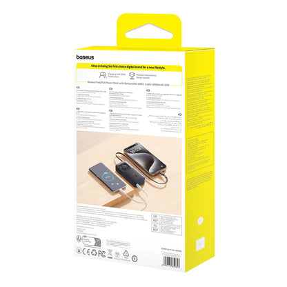 Baseus Free2Pull 10000mAh 30W powerbank with USB-C port and retractable USB-C cable - black_4