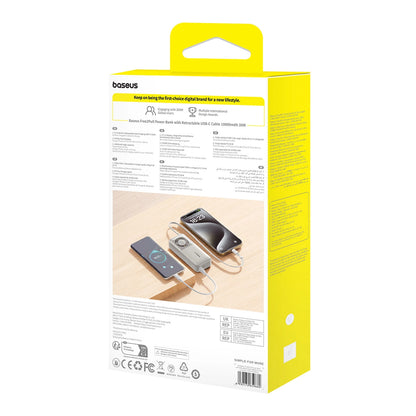 Baseus Free2Pull 10000mAh 30W powerbank with USB-C port and retractable USB-C cable - gray_4