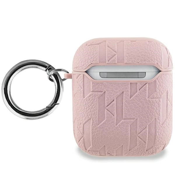 Karl Lagerfeld Monogram Karl Head case for AirPods 1 / 2 - pink_1