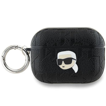 Karl Lagerfeld Monogram Karl Head case for AirPods Pro 2 - black_0