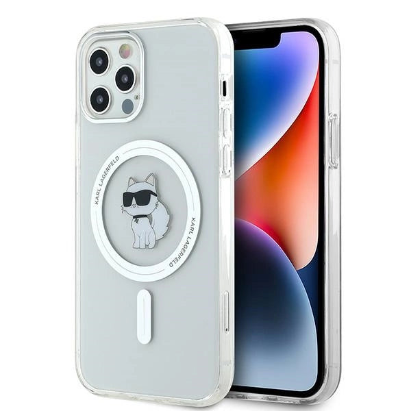Karl Lagerfeld IML Choupette MagSafe case for iPhone 12 / 12 Pro - transparent_0
