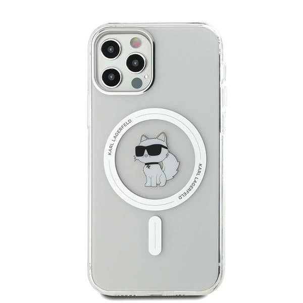 Karl Lagerfeld IML Choupette MagSafe case for iPhone 12 / 12 Pro - transparent_2