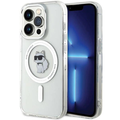 Karl Lagerfeld IML Choupette MagSafe case for iPhone 14 Pro - transparent_0