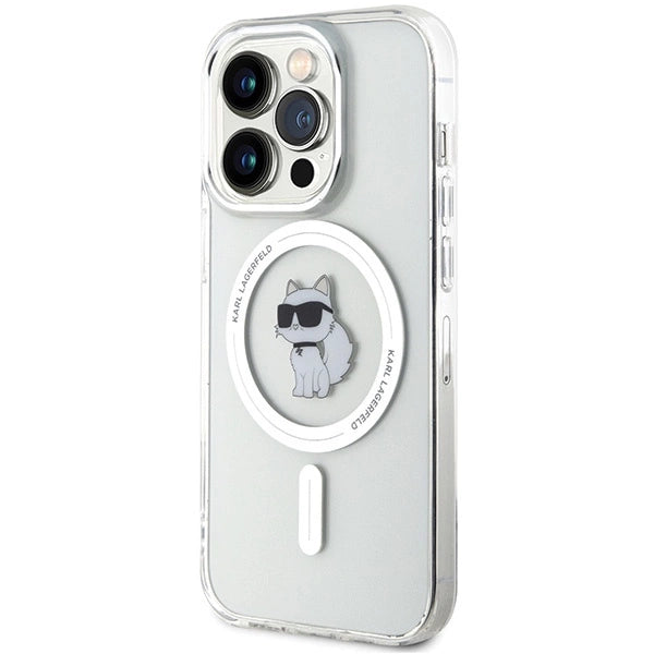 Karl Lagerfeld IML Choupette MagSafe case for iPhone 14 Pro - transparent_1