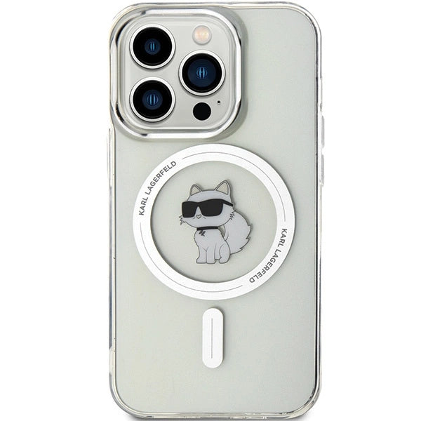 Karl Lagerfeld IML Choupette MagSafe case for iPhone 14 Pro - transparent_2