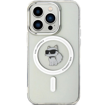 Karl Lagerfeld IML Choupette MagSafe case for iPhone 14 Pro - transparent_2