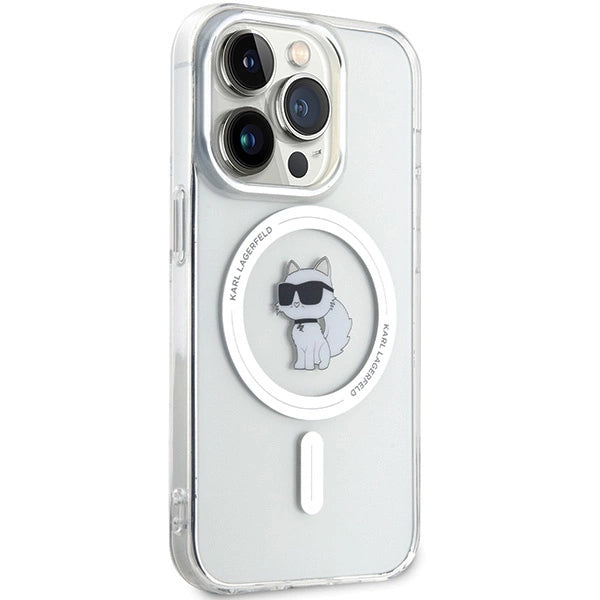 Karl Lagerfeld IML Choupette MagSafe case for iPhone 14 Pro - transparent_3