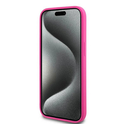 Karl Lagerfeld Silicone Choupette Head MagSafe Case for iPhone 15 Plus / 14 Plus - Pink_4