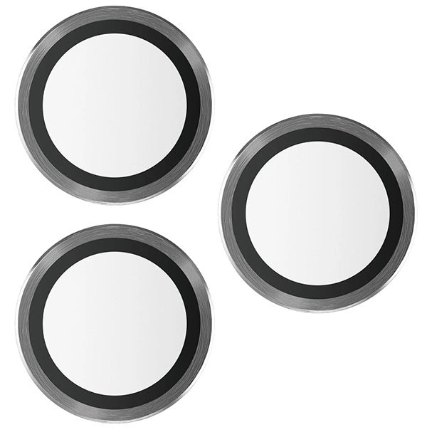 PanzerGlass Hoops Camera Protection for iPhone 15 Pro / 15 Pro Max - with Black Frame_1