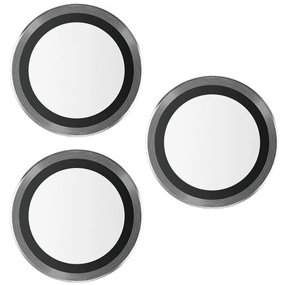 PanzerGlass Hoops Camera Protection for iPhone 15 Pro / 15 Pro Max - with Black Frame_1