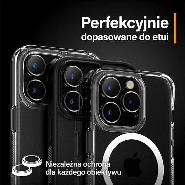 PanzerGlass Hoops Camera Protection for iPhone 15 Pro / 15 Pro Max - with Black Frame_4