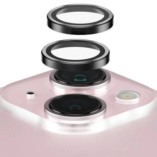 PanzerGlass Hoops Camera Protection for iPhone 15/15 Plus - with Black Frame_1