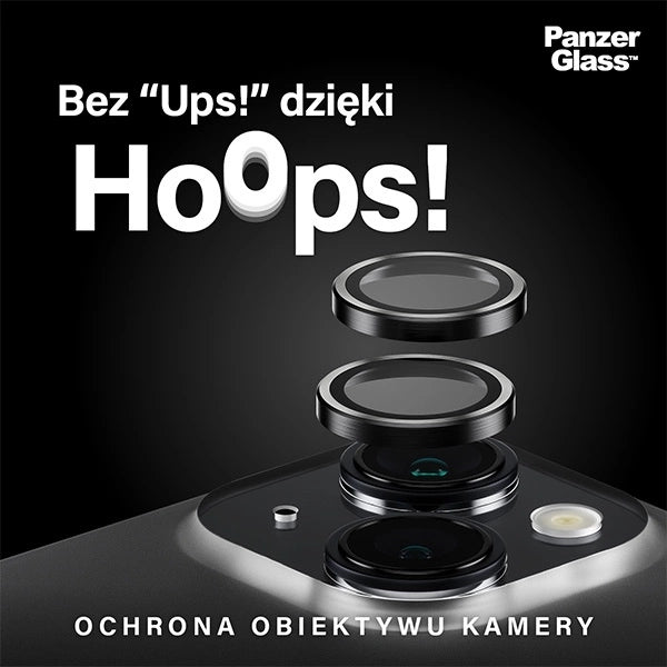 PanzerGlass Hoops Camera Protection for iPhone 15/15 Plus - with Black Frame_3