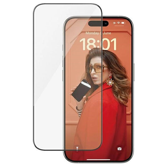 PanzerGlass Ultra-Wide Fit tempered glass with positioner for iPhone 15 Pro_0