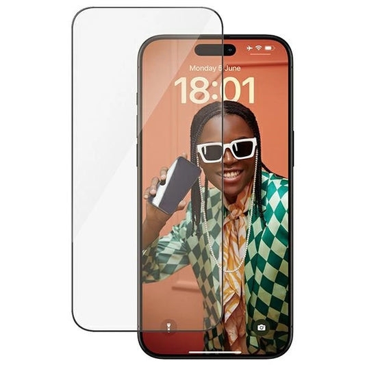 PanzerGlass Ultra-Wide Fit Tempered Glass with Positioner for iPhone 15 Pro Max_0