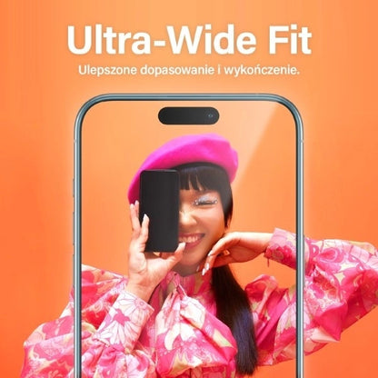 PanzerGlass Ultra-Wide Fit Tempered Glass with Positioner for iPhone 15 Pro Max_2