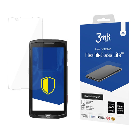 3mk FlexibleGlass Lite™ hybrid glass on Crosscall Core X4_0