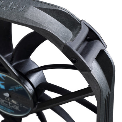 Fractal Design Venturi HF-14 Carcasa del ordenador Ventilador 14 cm Negro, Gris_2