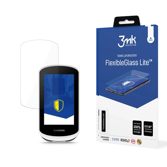 3mk FlexibleGlass Lite™ hybrid glass on Garmin Edge Explore 2_0