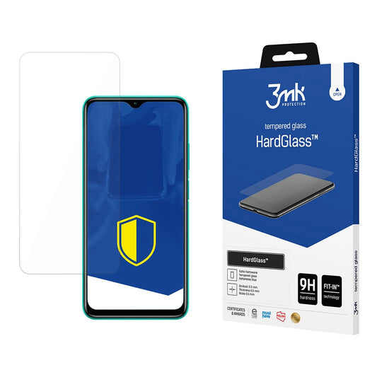 9H 3mk HardGlass™ glass on Xiaomi Redmi 9T_0