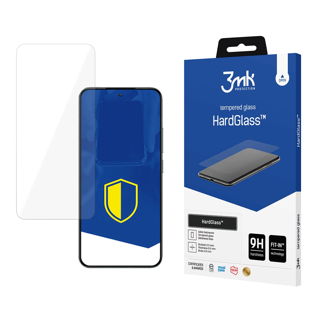 Tempered glass 3mk HardGlass for Xiaomi 14_0