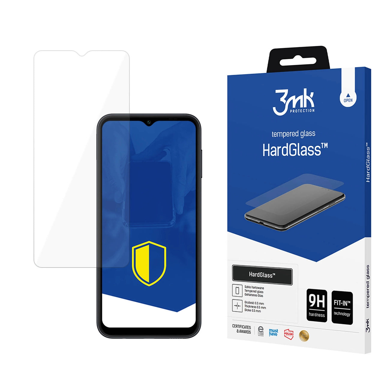 9H 3mk HardGlass™ glass for Samsung Galaxy A14 / A14 5G_0