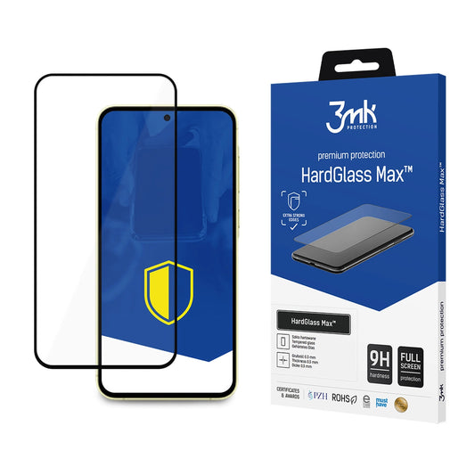 9H 3mk HardGlass Max™ glass on Samsung Galaxy A35 / A55 5G_0