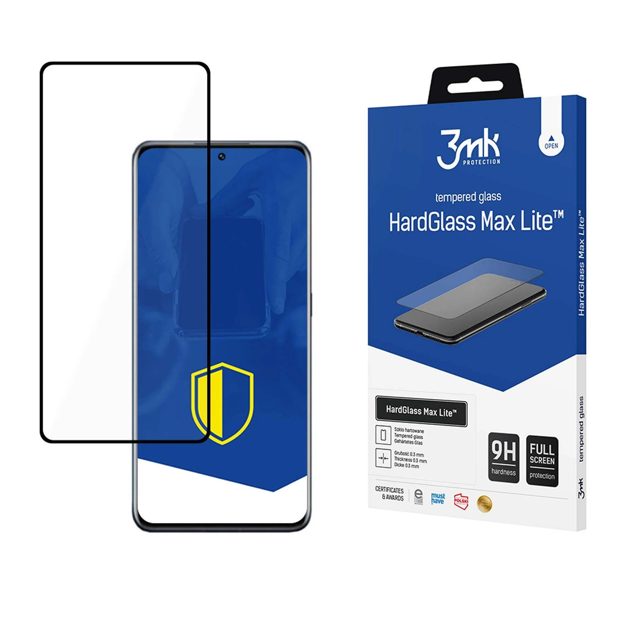 9H 3mk HardGlass Max Lite™ Glass for Xiaomi 12/12X_0