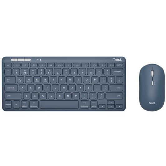LYRA SET TASTIERA E MOUSE WIRELESS RICARICABILI PER COLLEGARE FINO A 3 DISPOSITIVI WL/BT -_0