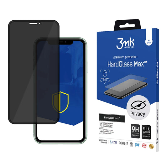 9H 3mk HardGlass Max Privacy™ privacy glass for iPhone 11_0