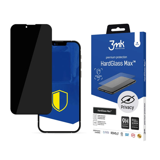 9H 3mk HardGlass Max Privacy™ privacy glass for iPhone 13 Pro Max_0