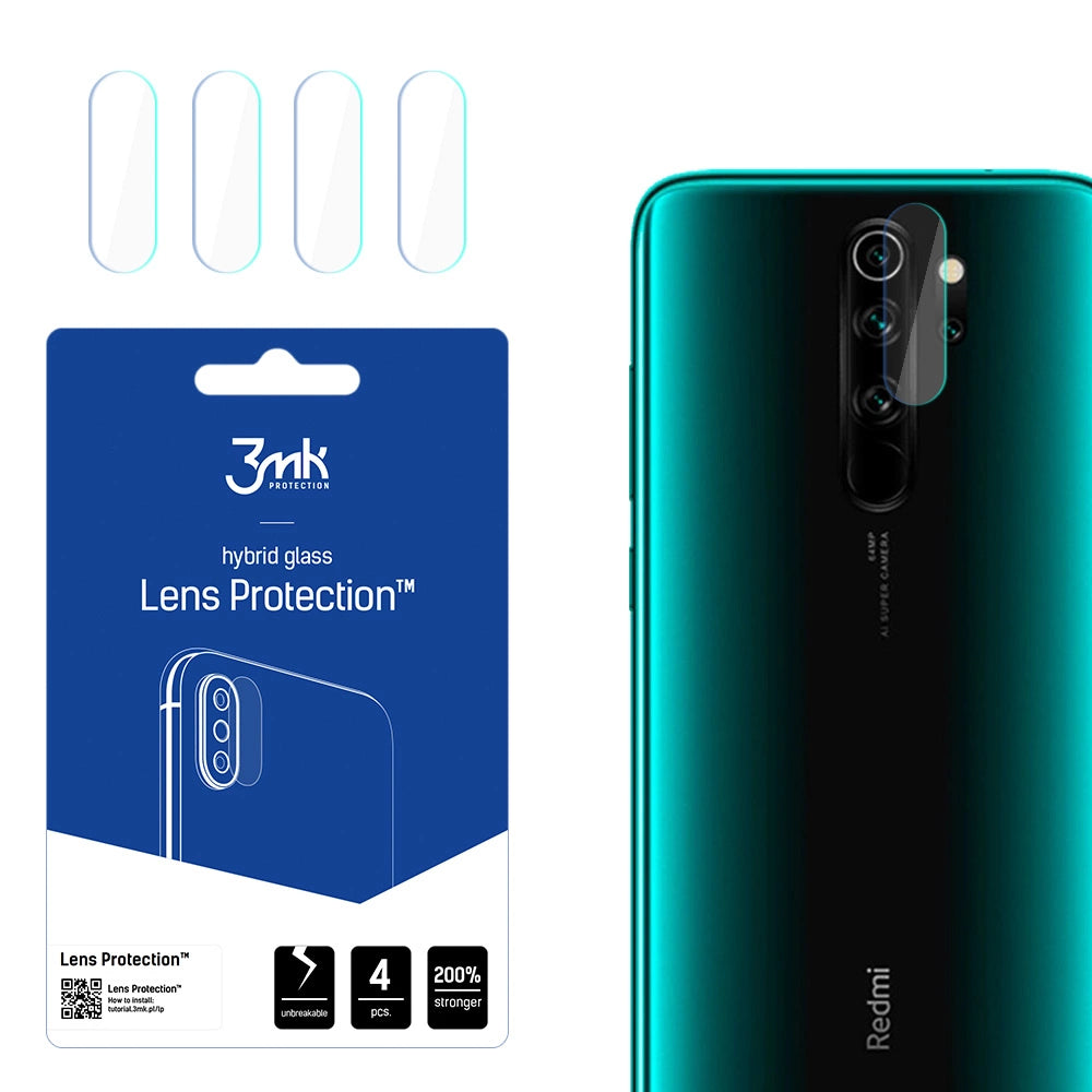 3mk Lens Protection™ hybrid camera glass for Xiaomi Redmi Note 8 Pro_0