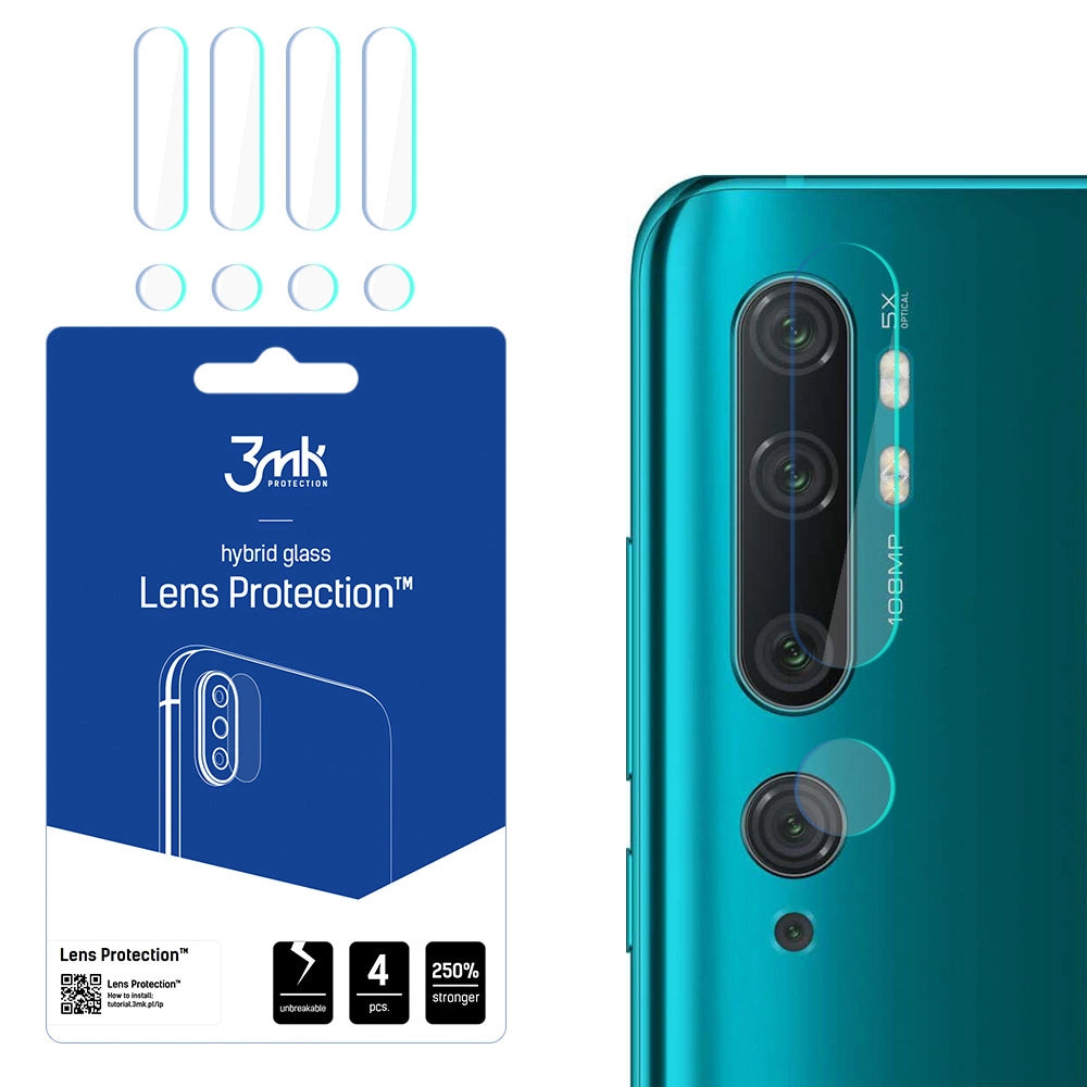 3mk Lens Protection™ hybrid camera glass for Xiaomi Mi Note 10_0